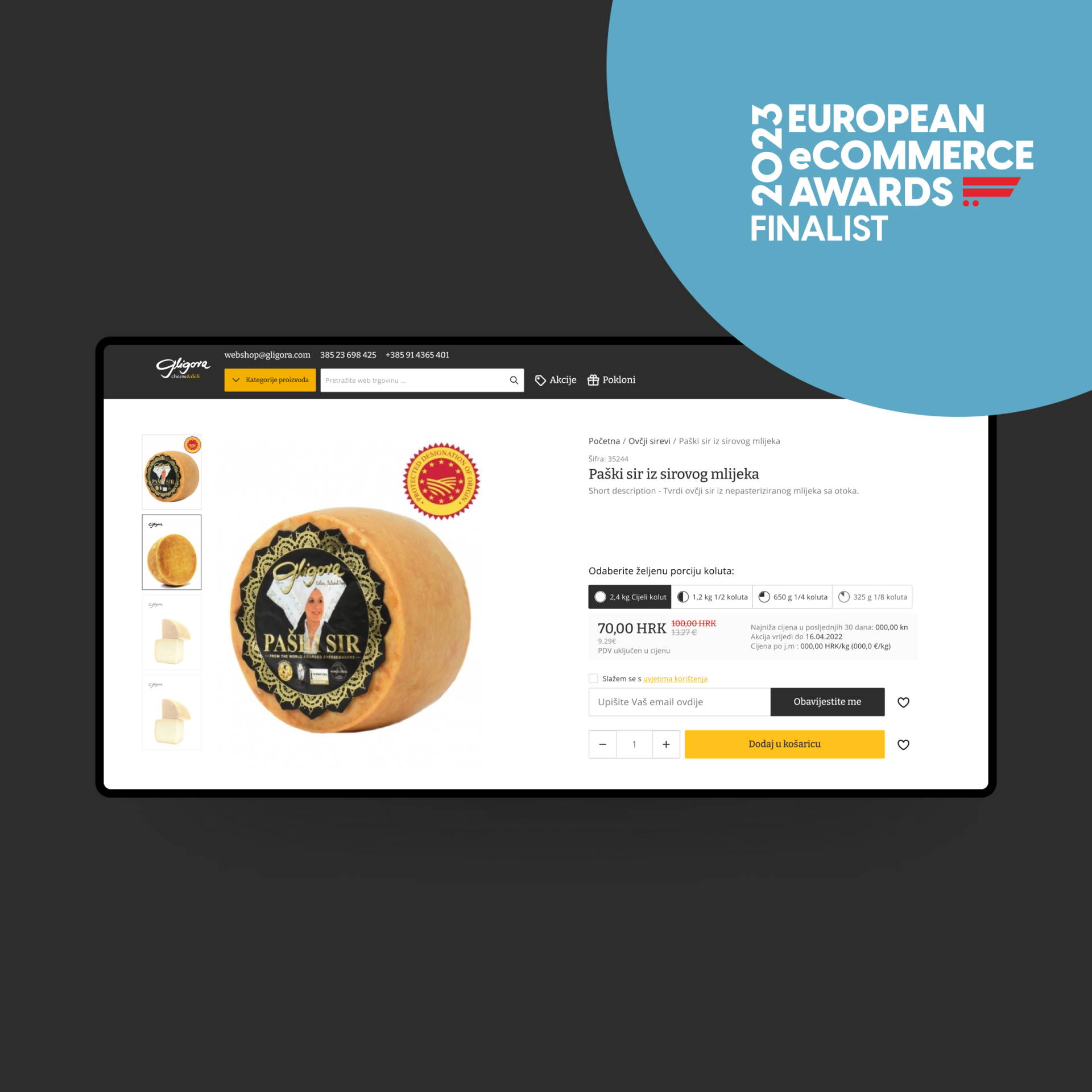 Winning Performance in European eCommerce Awards